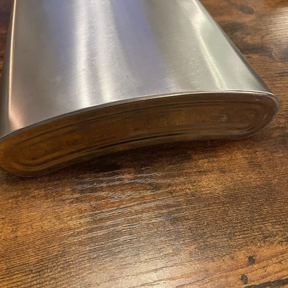 ✅ 64 oz Stainless Steel Hip Flask Jumbo Giant Oversized Liquor Canteen #️⃣0247